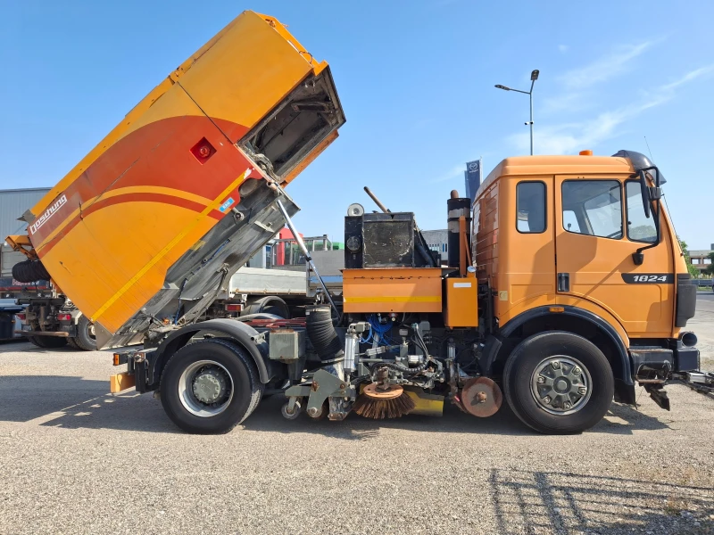 Mercedes-Benz 1824 МЕТАЧНА МАШИНА, снимка 13 - Камиони - 50598991