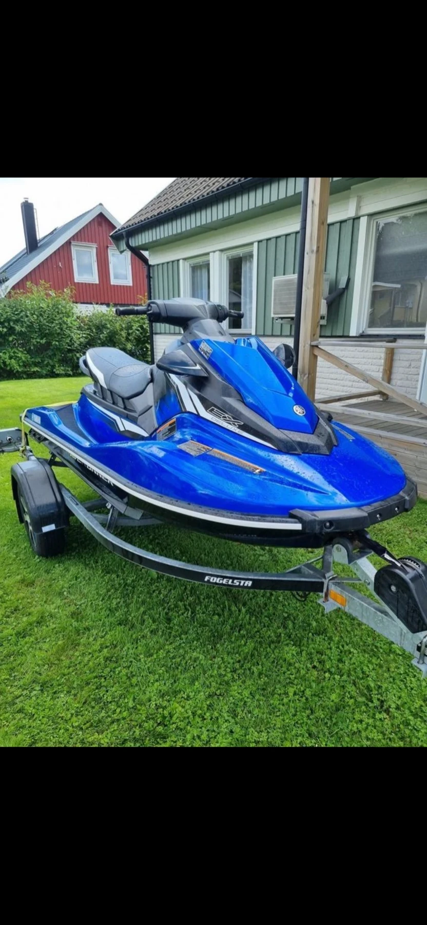 Джет Yamaha EX DELUXE WAVERUNNER 2018 + колесар от 2018г - изображение 2