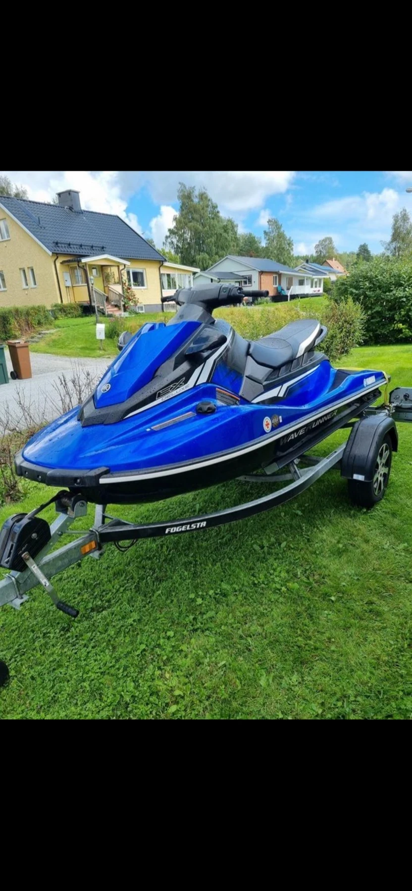 Джет Yamaha EX DELUXE WAVERUNNER 2018 + колесар от 2018г - изображение 9