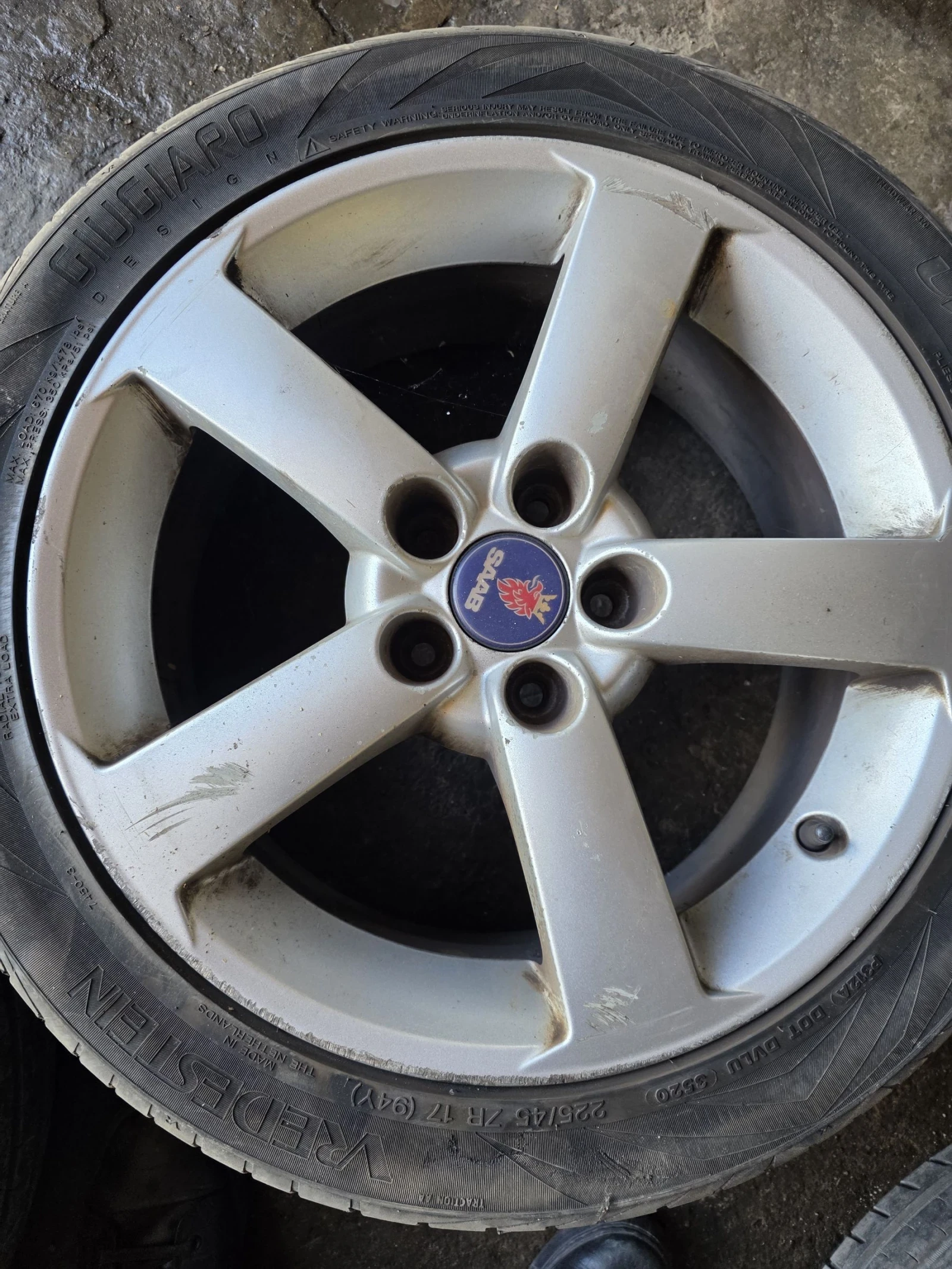 Джанти за Saab 9-3, снимка 3 - Гуми и джанти - 54424933