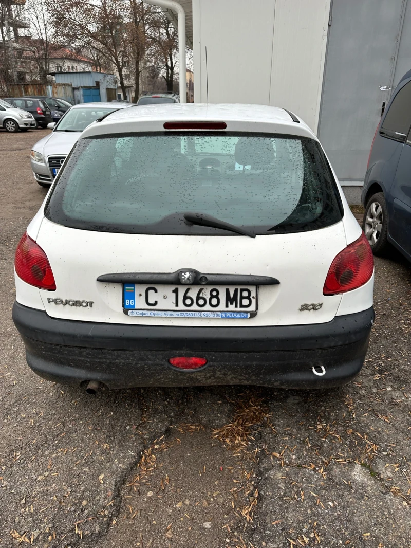 Peugeot 206 Товарна, снимка 2 - Автомобили и джипове - 48222093