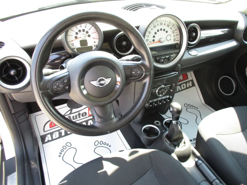 Mini Cooper 1.6/БЕНЗИН/122кс./АВТОМАТИК/КАТО НОВА, снимка 10 - Автомобили и джипове - 50917488