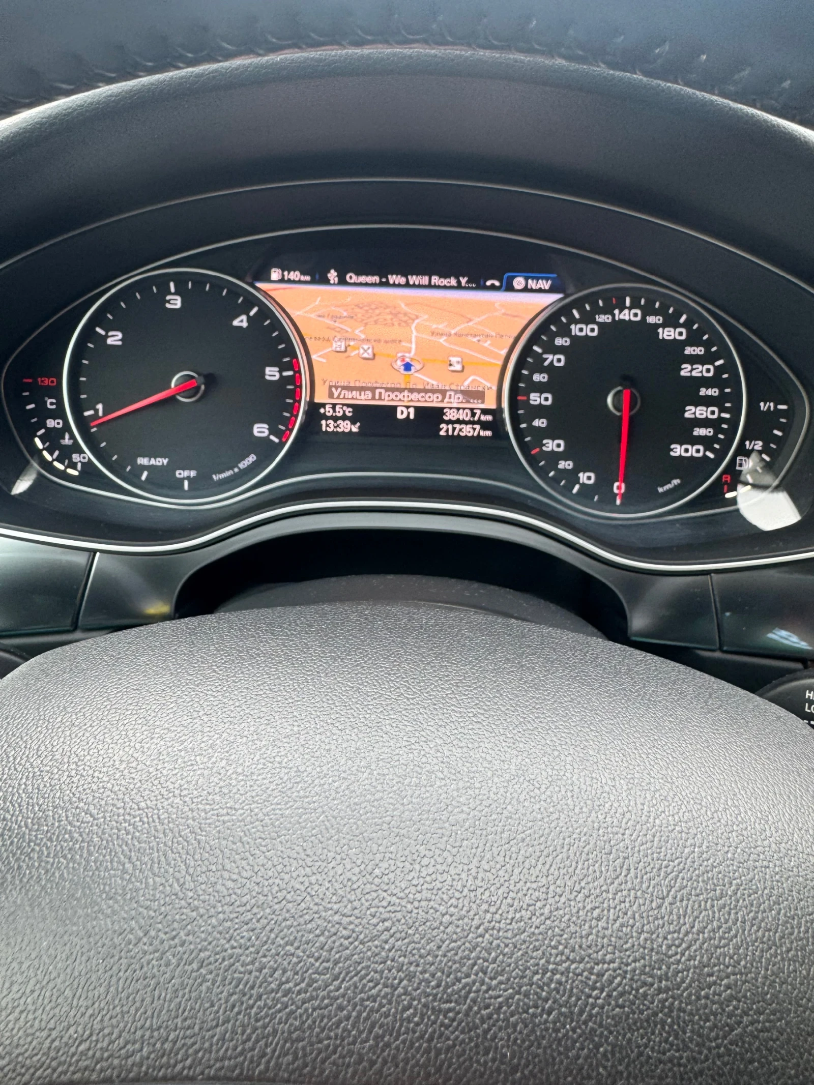 Audi A6 3.0TDI Quattro + distronic + на въздух + подгрев, снимка 14 - Автомобили и джипове - 53891020