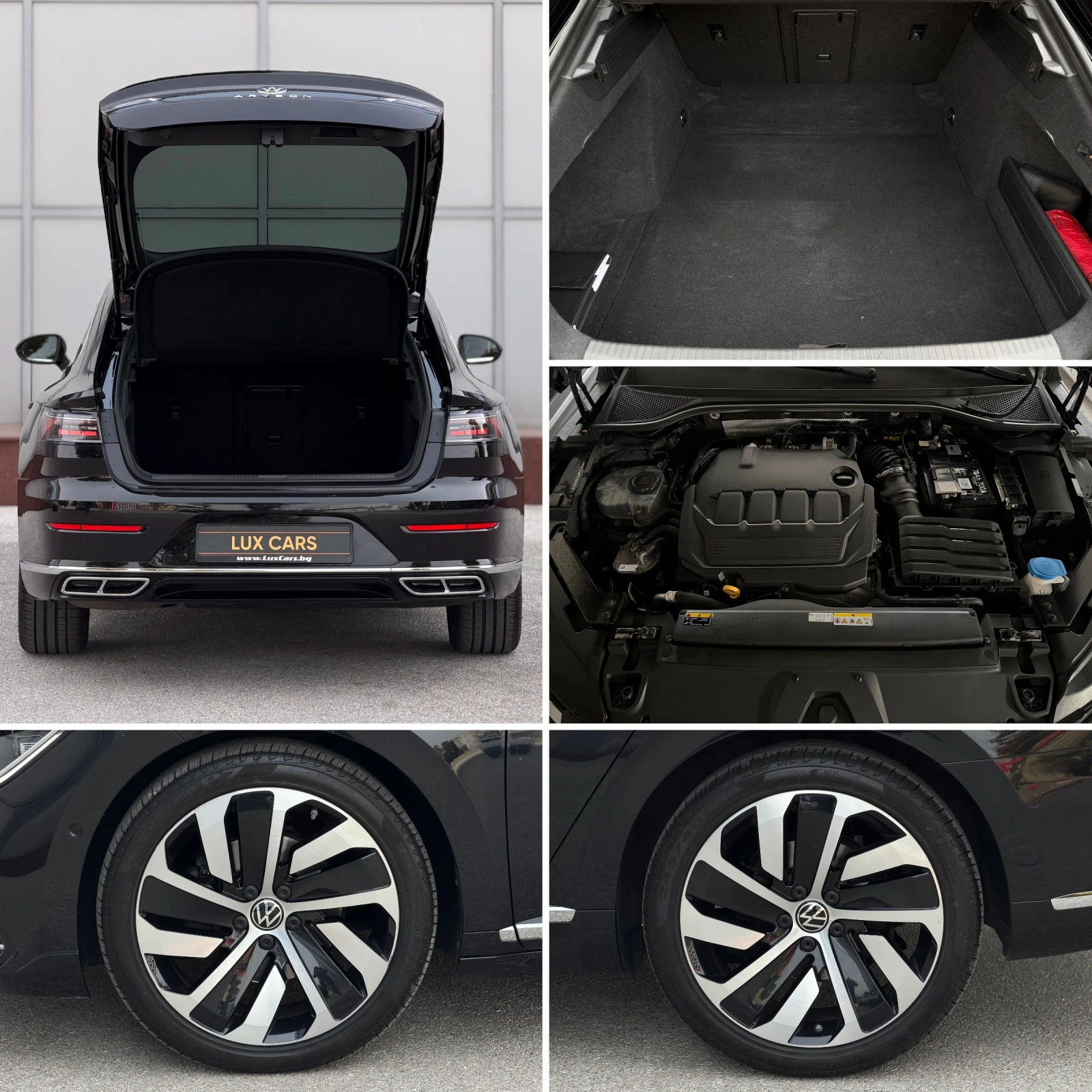 VW Arteon -R-line-Massage-Keyless-Ambient-Navi-4M-Harman-, снимка 16 - Автомобили и джипове - 56238777