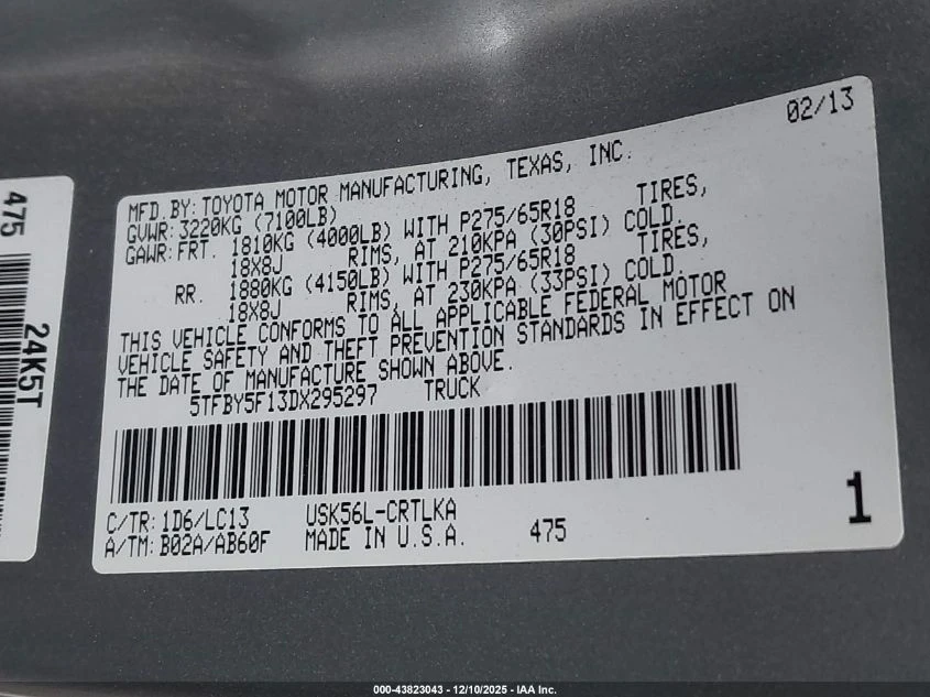 Toyota Tundra 5.7L V-8 DOHC, VVT, 381HP 4X4 Drive | Mobile.bg � ����������� 16