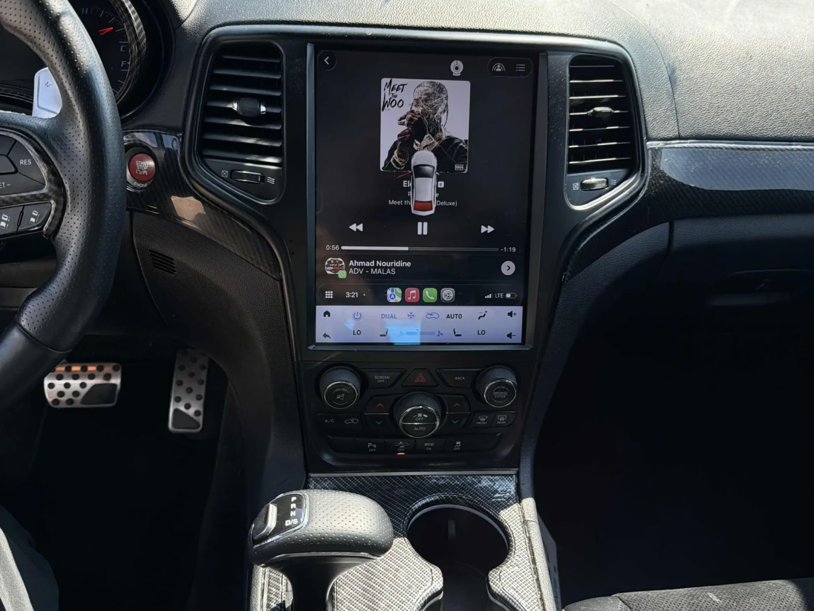Jeep Grand cherokee SRT* FULL* After market screen After market exhaus, снимка 9 - Автомобили и джипове - 55378912