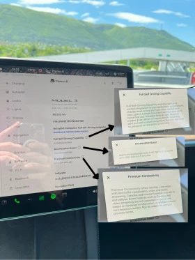 Tesla Model 3 Long Range (FSD + AB), Активна Гаранция, снимка 15