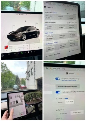 Tesla Model 3 Long Range (FSD + AB), Активна Гаранция, снимка 17