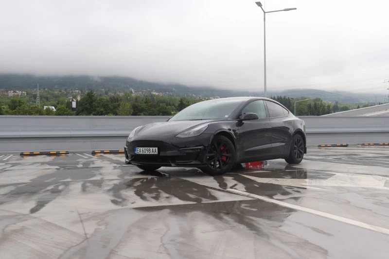 Tesla Model 3 Long Range (FSD + AB), Активна Гаранция, снимка 12 - Автомобили и джипове - 47636830