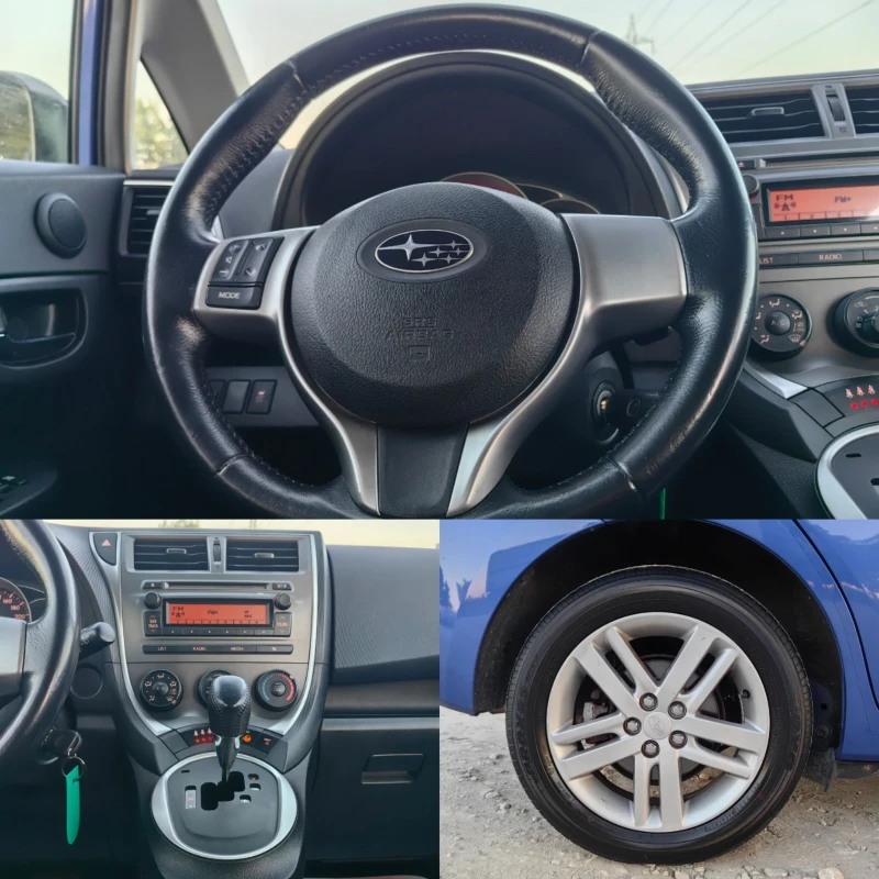 Subaru Trezia 1.4 ДИЗЕЛ 90 К.С. !МОТОР ТОЙОТА! АВТОМАТ! УНИКАТ!, снимка 14 - Автомобили и джипове - 47636342