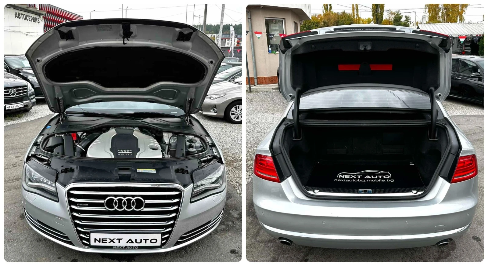 Audi A8 3.0TDI 250HP QUATTRO BOSE LED | Mobile.bg   16