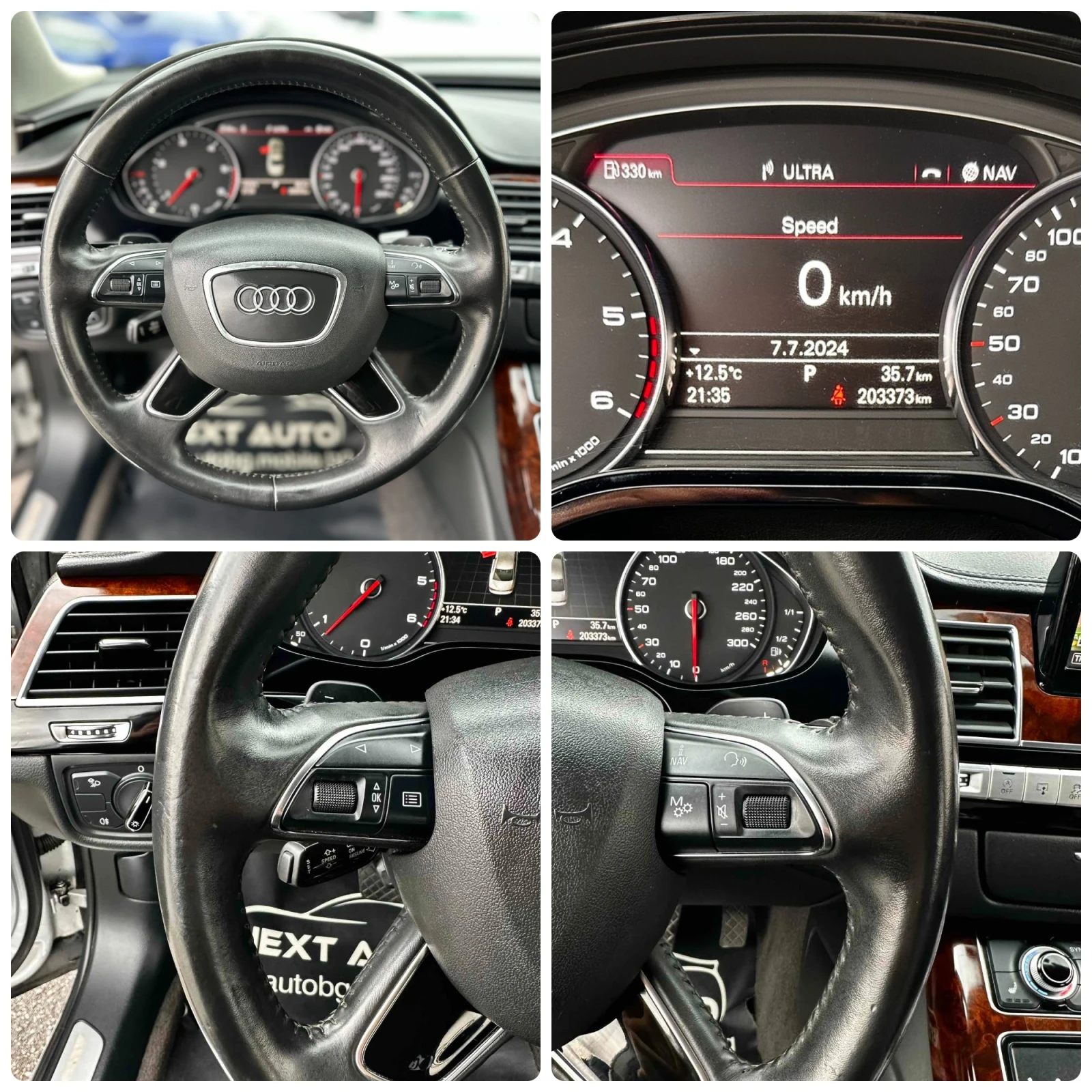 Audi A8 3.0TDI 250HP QUATTRO BOSE LED | Mobile.bg   13