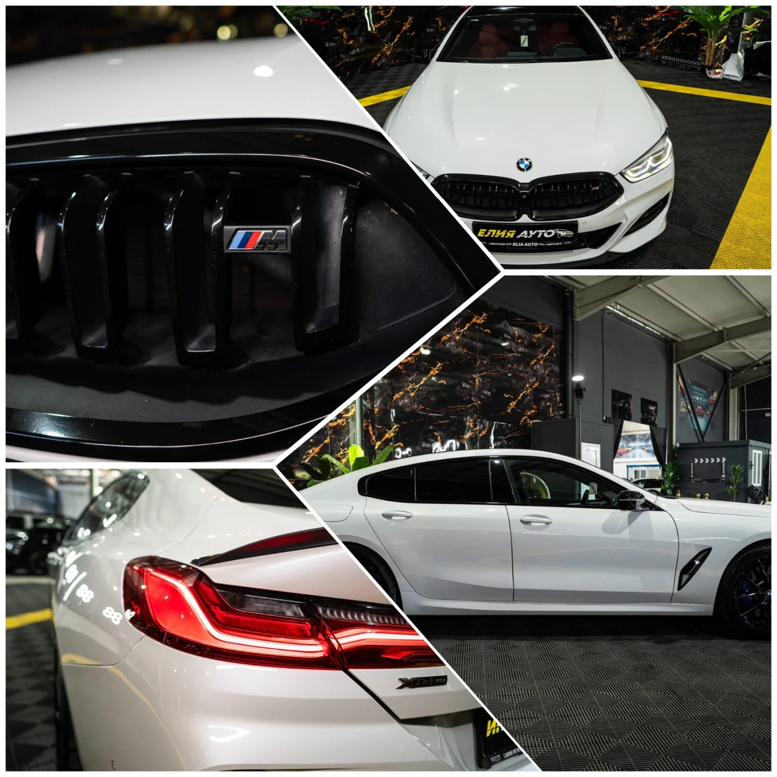 BMW 850 I XDRIVE LED H&K HUD РЯДКА КОЖА ЛИЗИНГ 100%, снимка 17 - Автомобили и джипове - 55674388