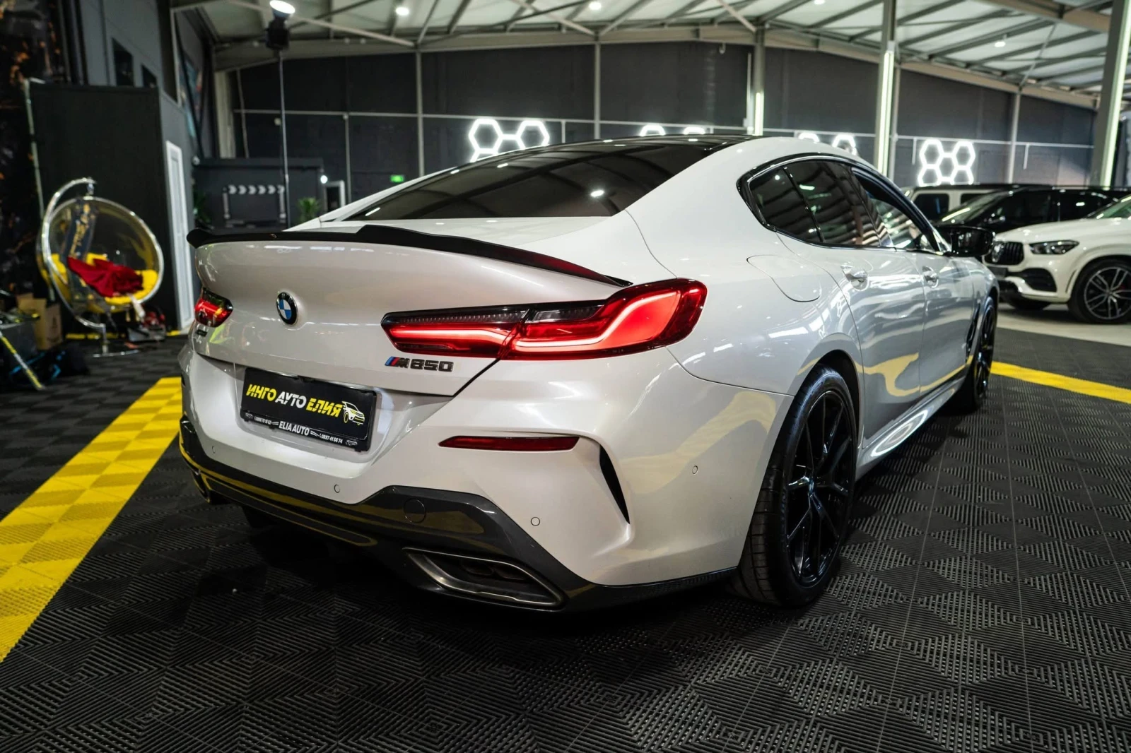 BMW 850 I XDRIVE LED H&K HUD РЯДКА КОЖА ЛИЗИНГ 100%, снимка 9 - Автомобили и джипове - 55674388
