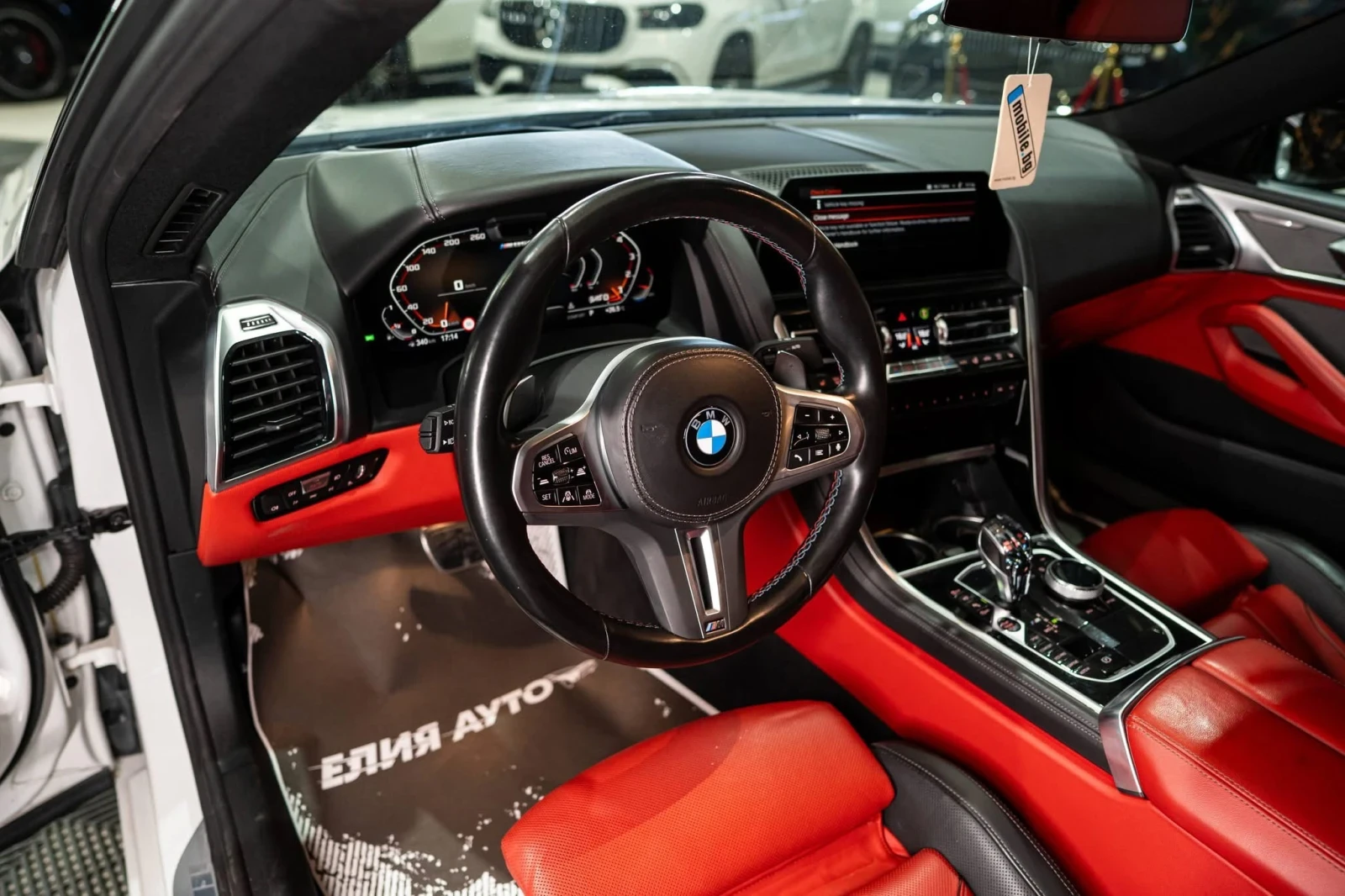 BMW 850 I XDRIVE LED H&K HUD РЯДКА КОЖА ЛИЗИНГ 100%, снимка 12 - Автомобили и джипове - 55674388