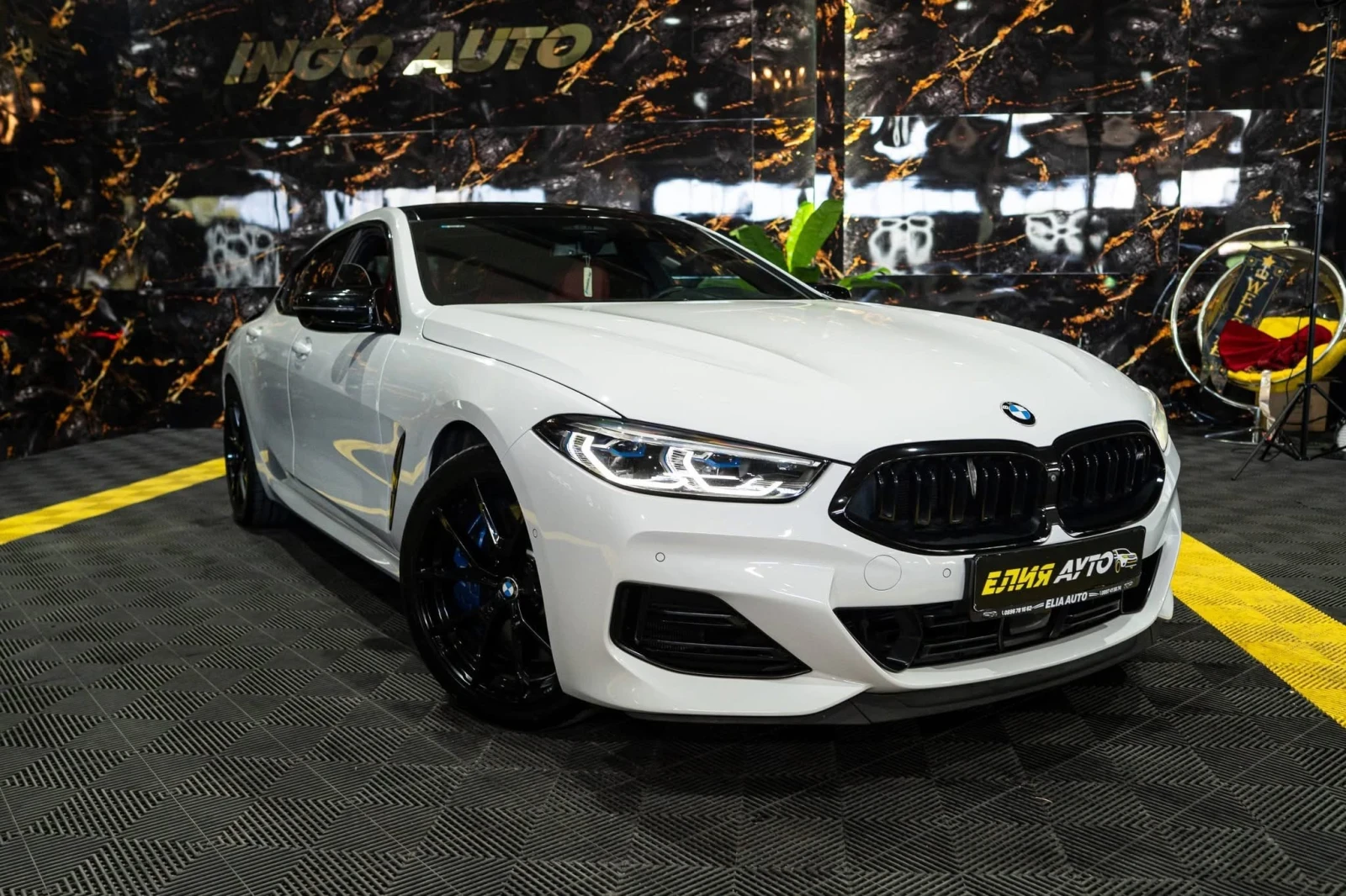 BMW 850 I XDRIVE LED H&K HUD РЯДКА КОЖА ЛИЗИНГ 100%, снимка 4 - Автомобили и джипове - 55674388
