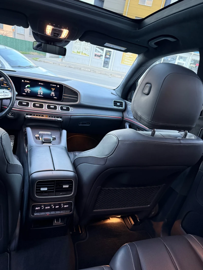 Mercedes-Benz GLS 400 AMG/6+ 1/Burmester/Обдухване/Панорама/Head-Up/, снимка 13 - Автомобили и джипове - 52680469