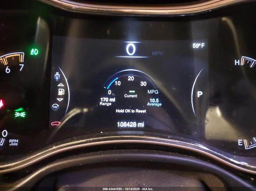 Jeep Grand cherokee 2014 JEEP GRAND CHEROKEE OVERLAND - изображение 9