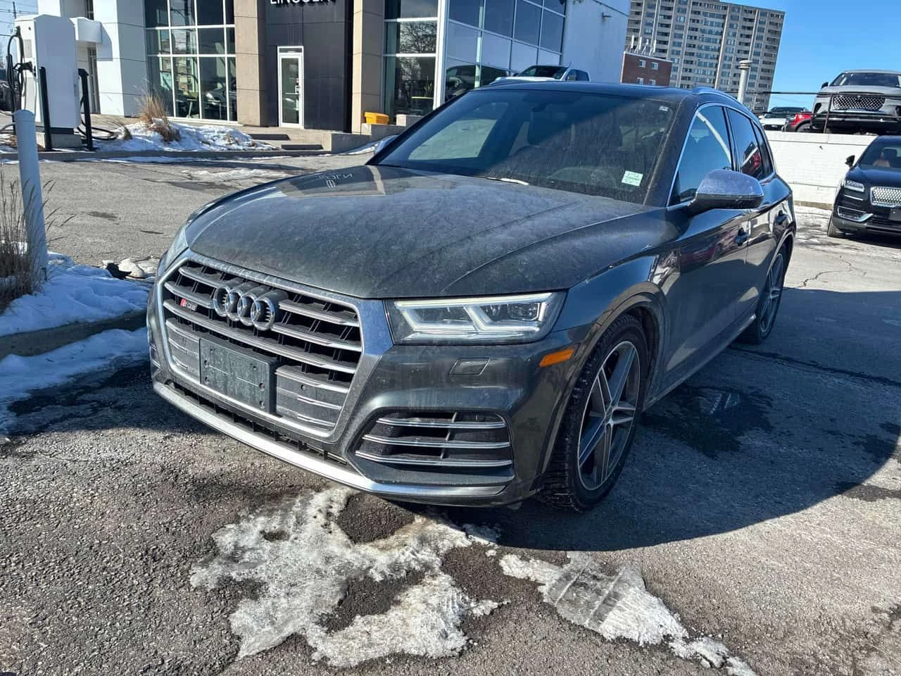 Audi SQ5  Progressiv / CARFAX /LED /PANO / NAVI /MASSAGE , снимка 12 - Автомобили и джипове - 53739883