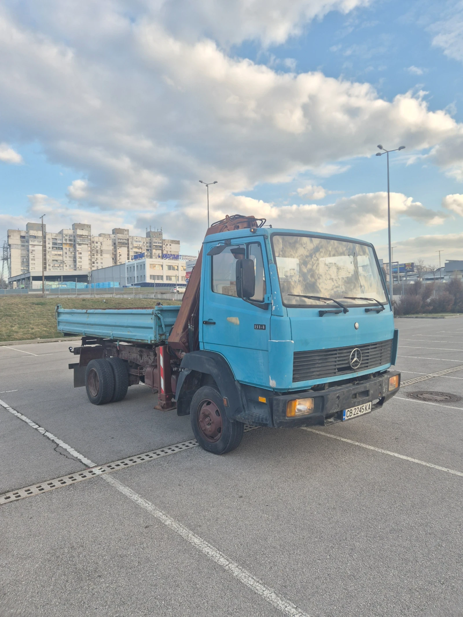 Mercedes-Benz 814 6 так , снимка 4 - Камиони - 53977339
