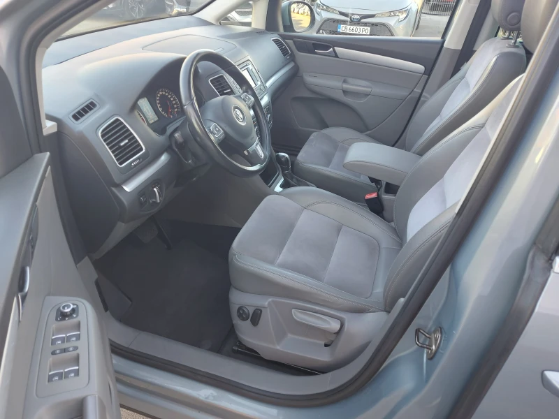 VW Sharan 2.0 TDI* 177 К.С.* АВТОМАТИК* HIGHLINE* FULL EXTRI, снимка 7 - Автомобили и джипове - 51722048
