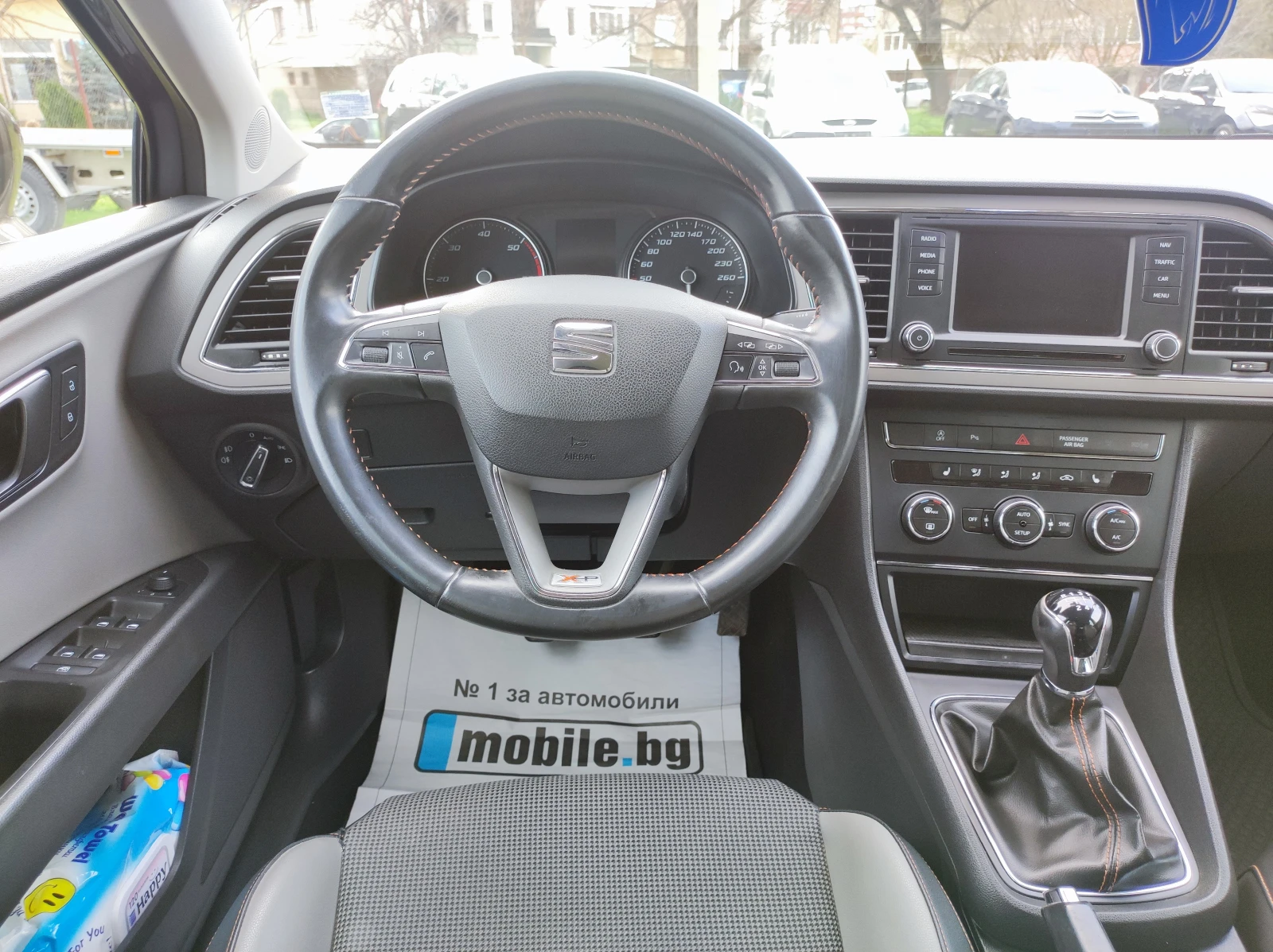 Seat Leon X-perience 2.0TDi 150�.�. 4x4 euro6 149000km | Mobile.bg � ����������� 11