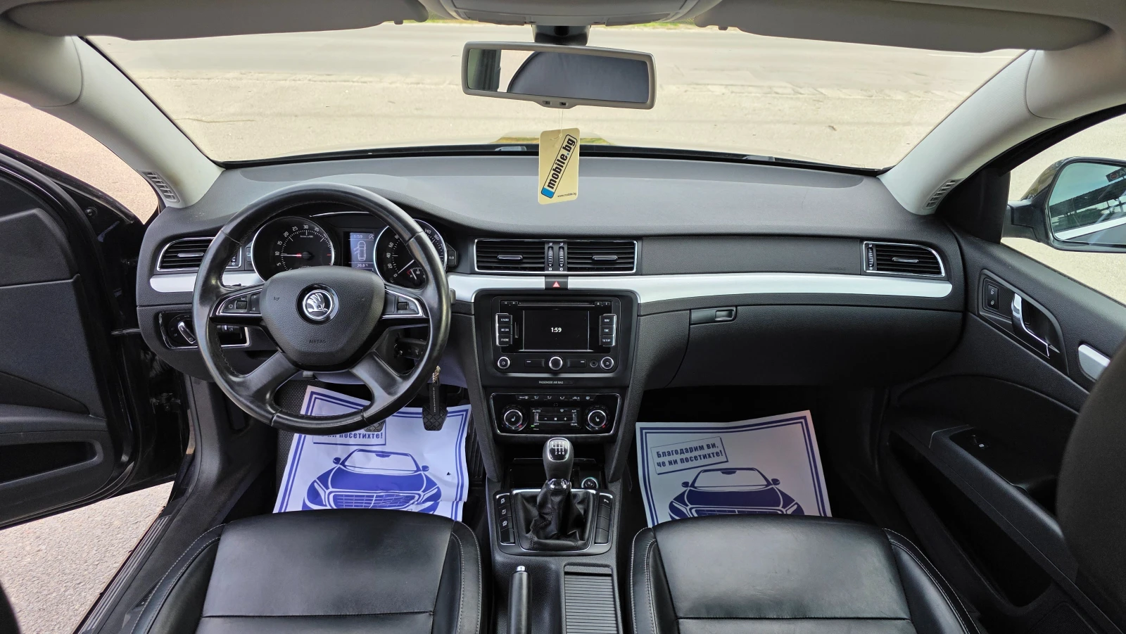 Skoda Superb KATO ЧИСТО НОВ, снимка 10 - Автомобили и джипове - 54964008