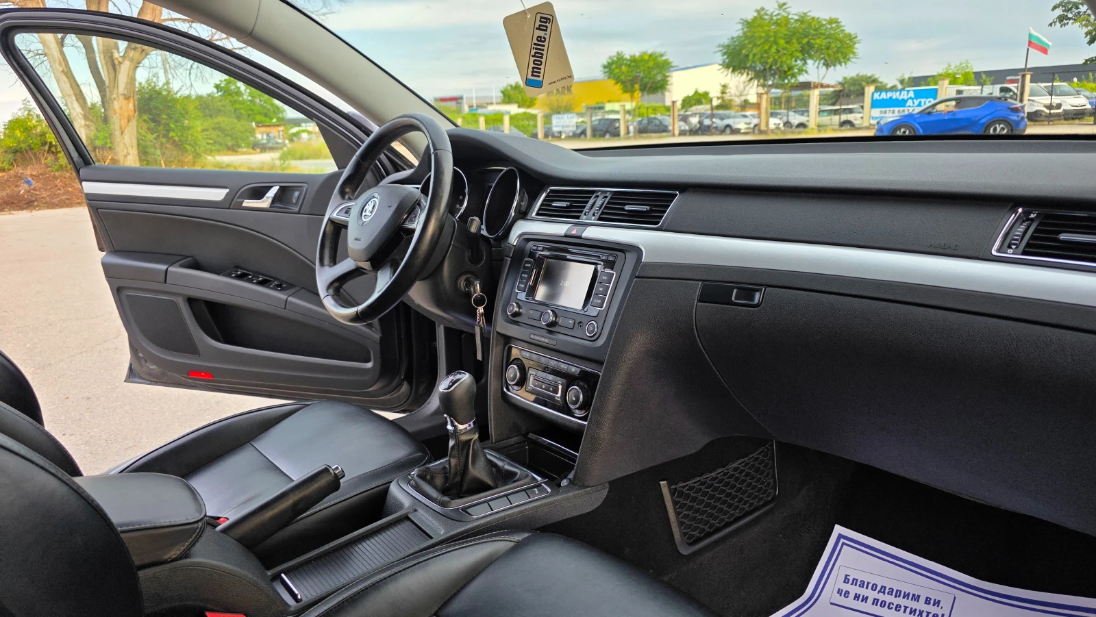Skoda Superb KATO ЧИСТО НОВ, снимка 13 - Автомобили и джипове - 54964008