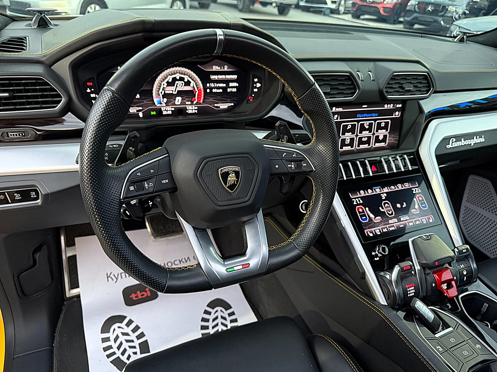 Lamborghini Urus Matrix-Head Up-360-Panorama-Ceramic-Bang&Olufsen-! | Mobile.bg   11