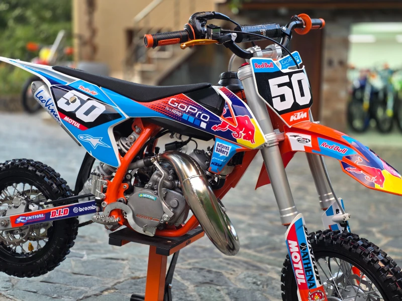Ktm SX 50 АВТИМАТИК/КАТО НОВ/ ЛИЗИНГ, снимка 2 - Мотоциклети и мототехника - 51244901