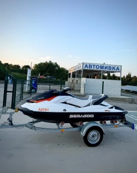 Джет Bombardier Sea Doo GTI 130 98моточаса, iBR, VTS, снимка 5
