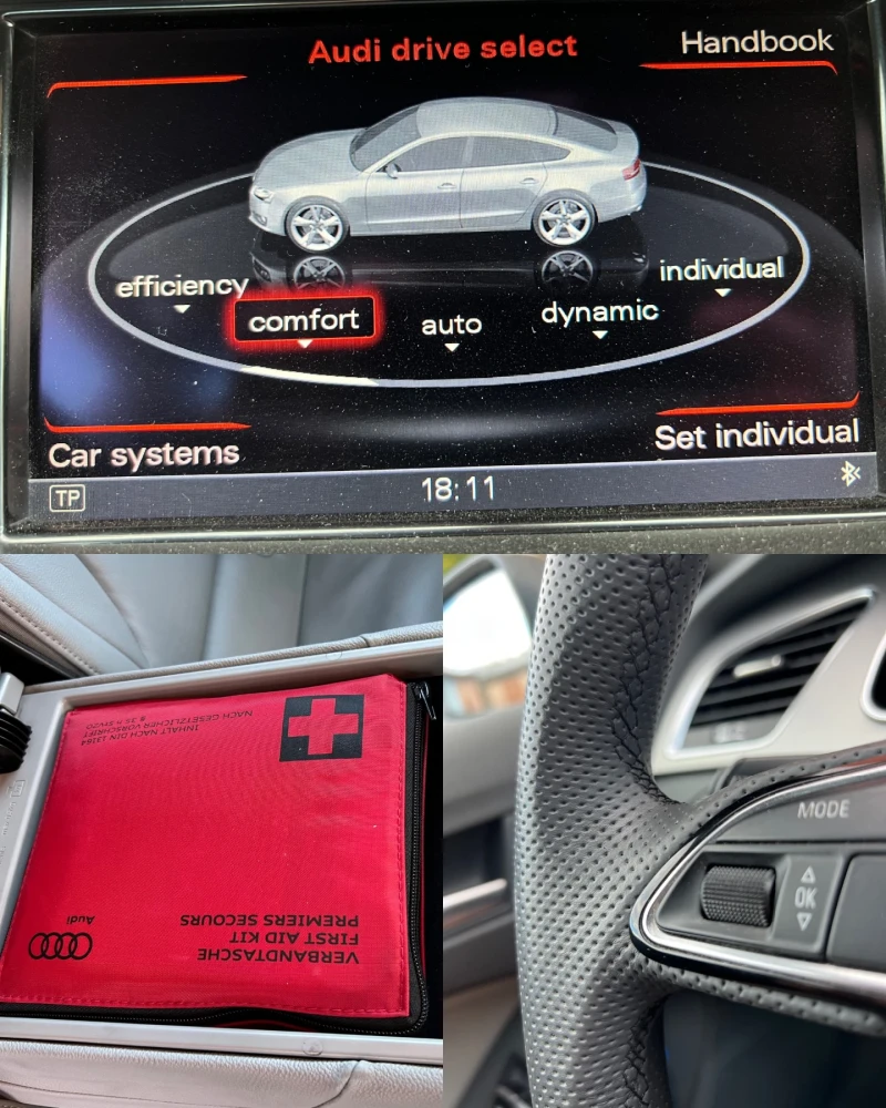 Audi A5 3.0 TDI / ПЕРФЕКТНА , снимка 15 - Автомобили и джипове - 52679834