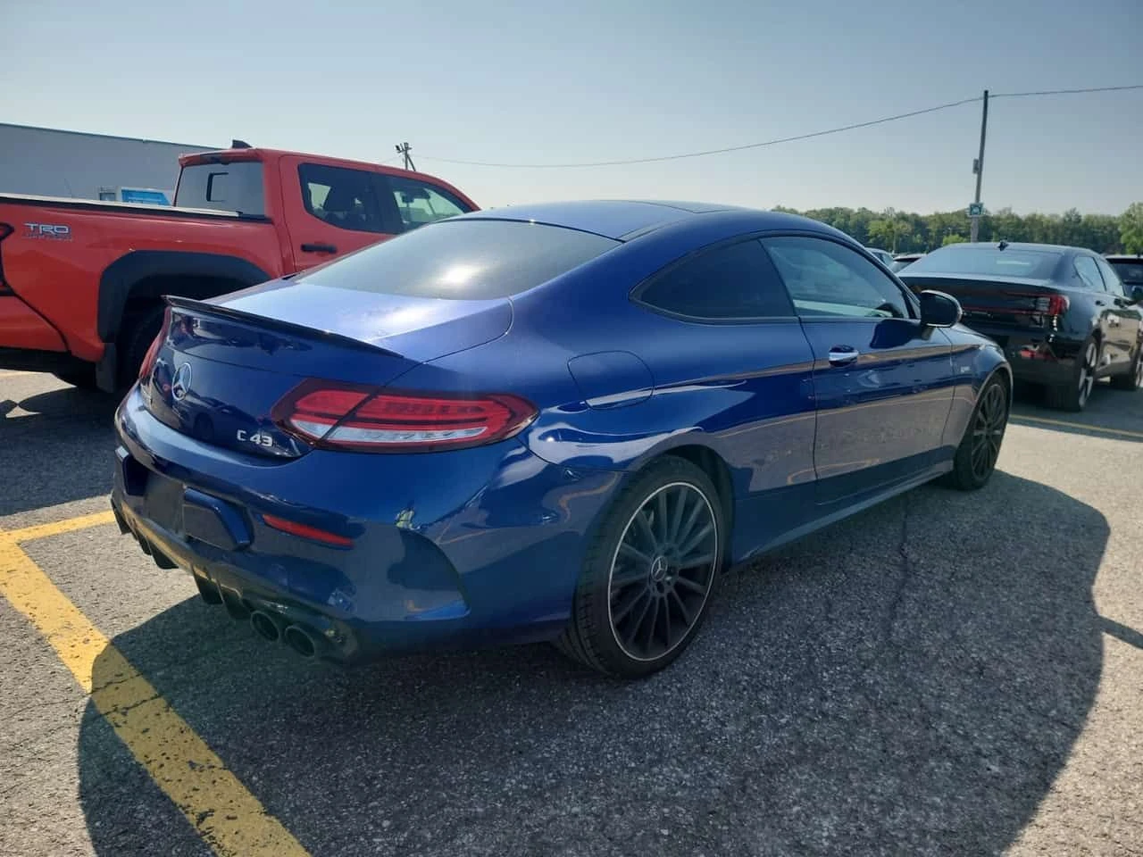 Mercedes-Benz C 43 AMG CARFAX/2 Ключа/360 Кам/Алкантара/Подгрев/Burmester, снимка 3 - Автомобили и джипове - 55417977