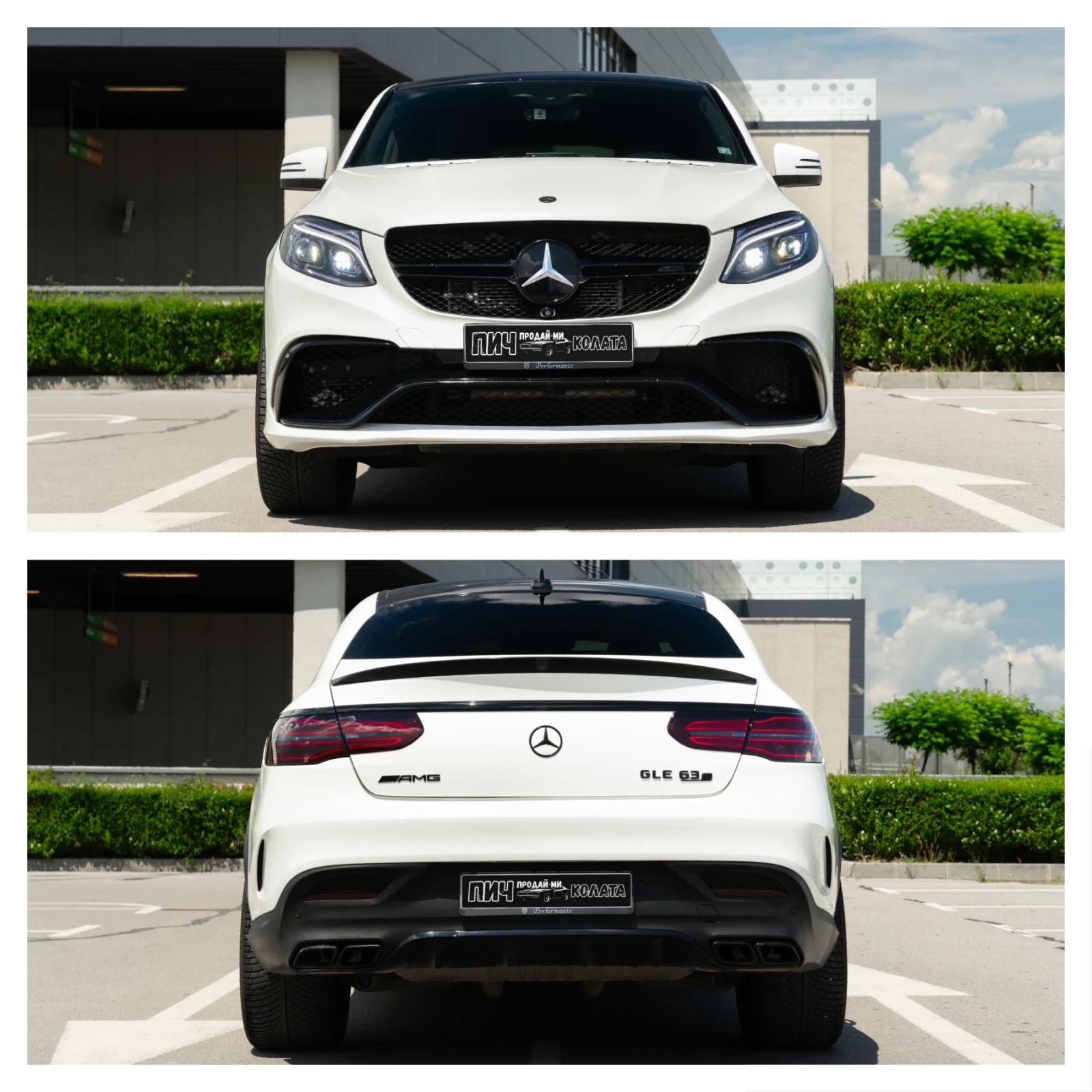 Mercedes-Benz GLE 63 S AMG 5.5 V8 Biturbo 585HP, снимка 3 - Автомобили и джипове - 54980427