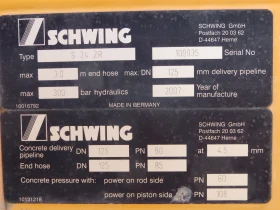 Бетон помпа Mercedes-Benz Axor Schwing, снимка 5