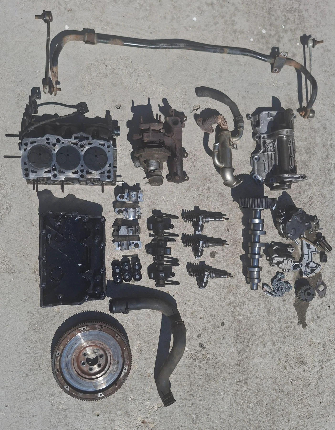 VW/SKODA/SEAT/AUDI 1.4TDI двигател на части
