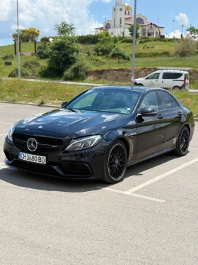 ����� �� �������� �� Mercedes-Benz C 63 AMG BlackEdition* Brabus* Head Up* Pano* Dis* Burm* St