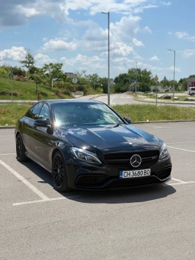 ����� �� �������� �� Mercedes-Benz C 63 AMG BlackEdition* Brabus* Head Up* Pano* Dis* Burm* St