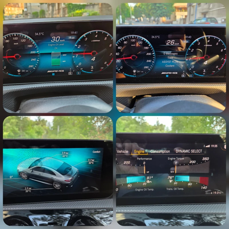 Mercedes-Benz CLA 350 AMG CLA 35 AMG 4 MATIC , снимка 10 - Автомобили и джипове - 52486475