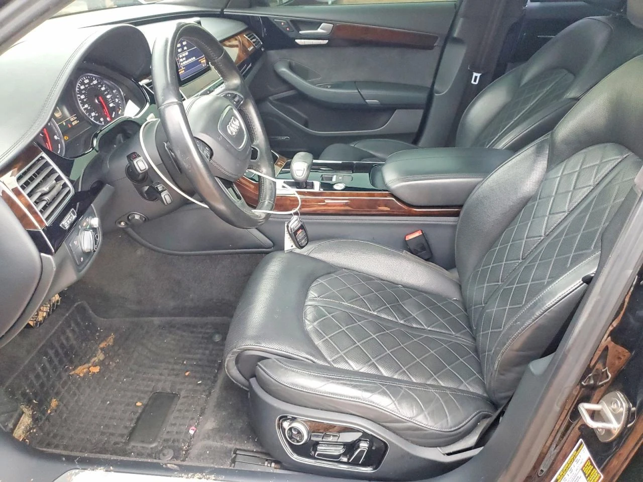 Audi A8 L* BOSE* DISTRONIC* HEAD-UP* 360 CAM* ОБДУХВАНЕ - изображение 8