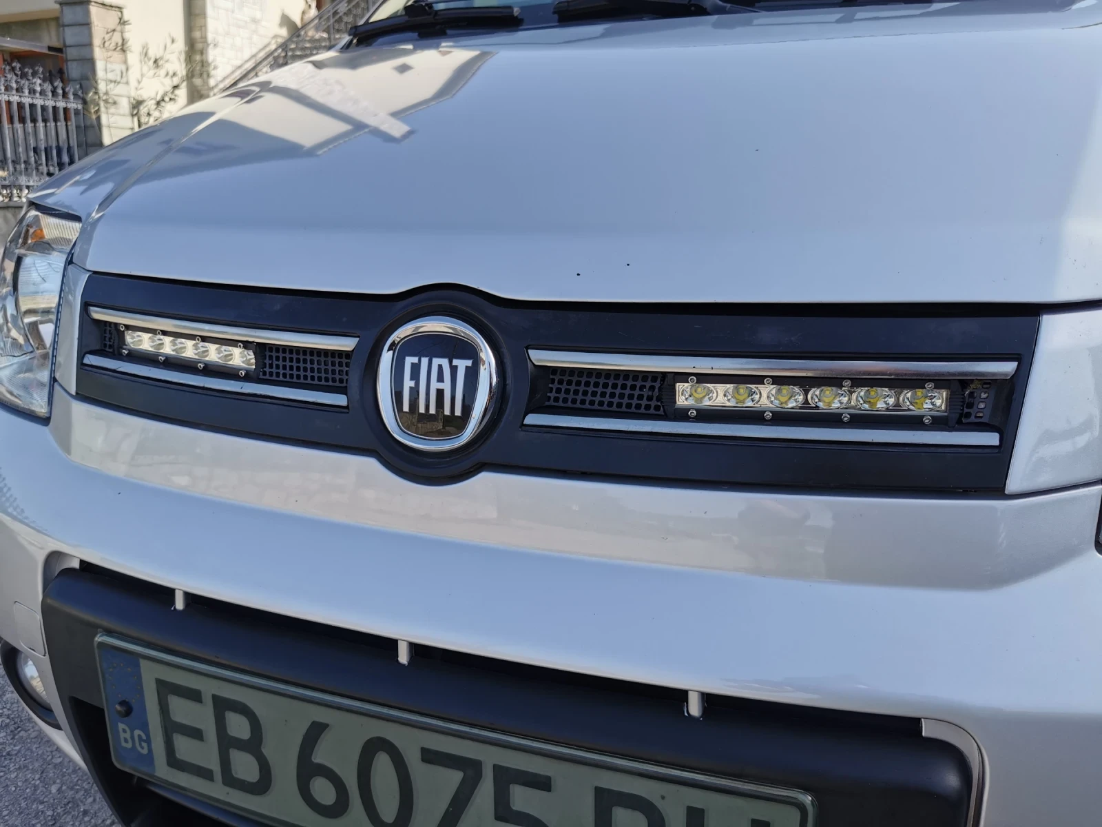Fiat Panda 4x4 diesel 1.3 M jet климатроник , снимка 14 - Автомобили и джипове - 55709005