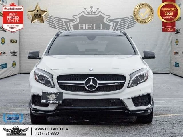 Mercedes-Benz GLA * AMG GLA45 * CARFAX * ЦЕНА ДО БГ, снимка 2 - Автомобили и джипове - 53204647