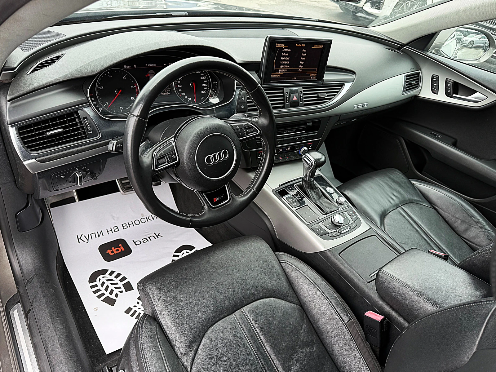 Audi A7 DISTRONIK-SPORT-4x4-ПОДГРЯВАНЕ-LED-XENON-!!!, снимка 10 - Автомобили и джипове - 53981426