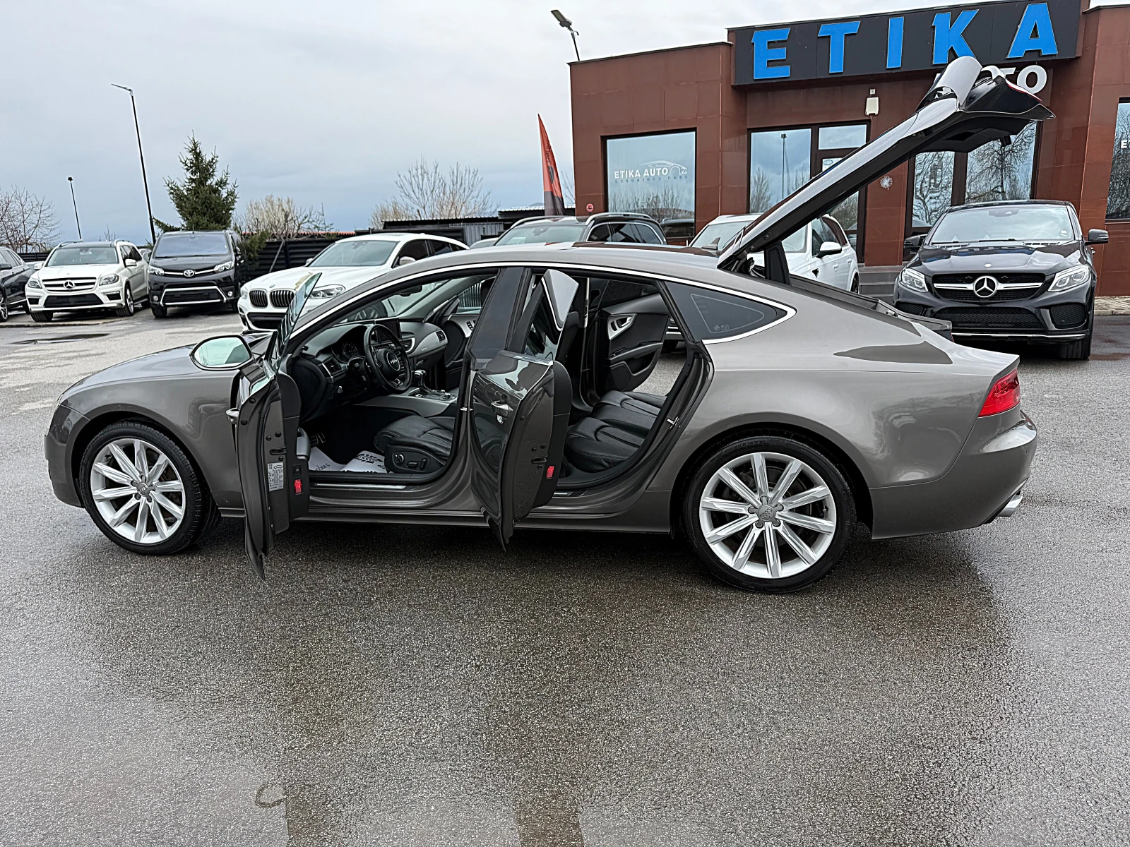 Audi A7 DISTRONIK-SPORT-4x4-ПОДГРЯВАНЕ-LED-XENON-!!!, снимка 14 - Автомобили и джипове - 53981426