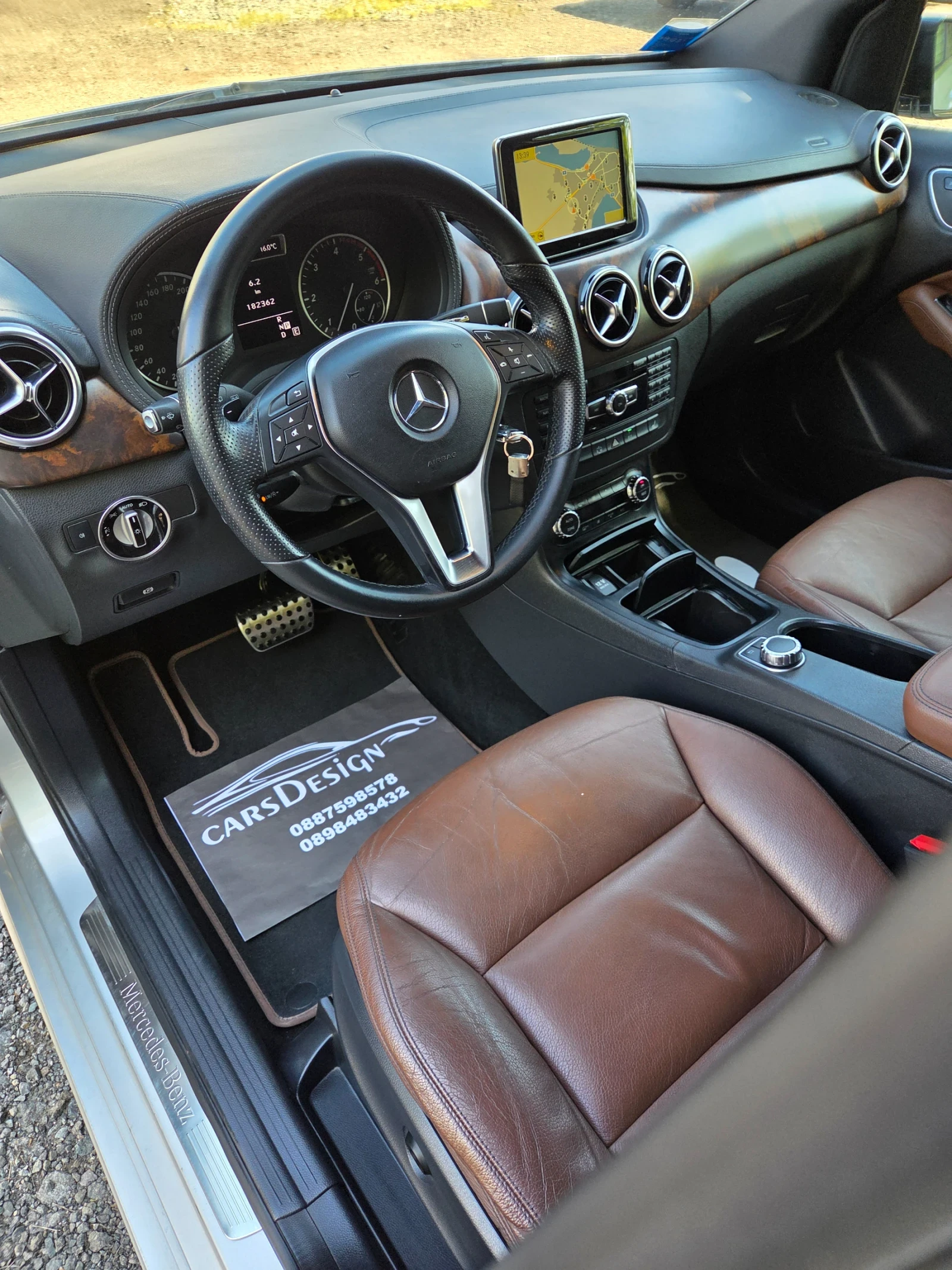 Mercedes-Benz B 200 AMG-STYLING 136ps, снимка 9 - Автомобили и джипове - 54390622
