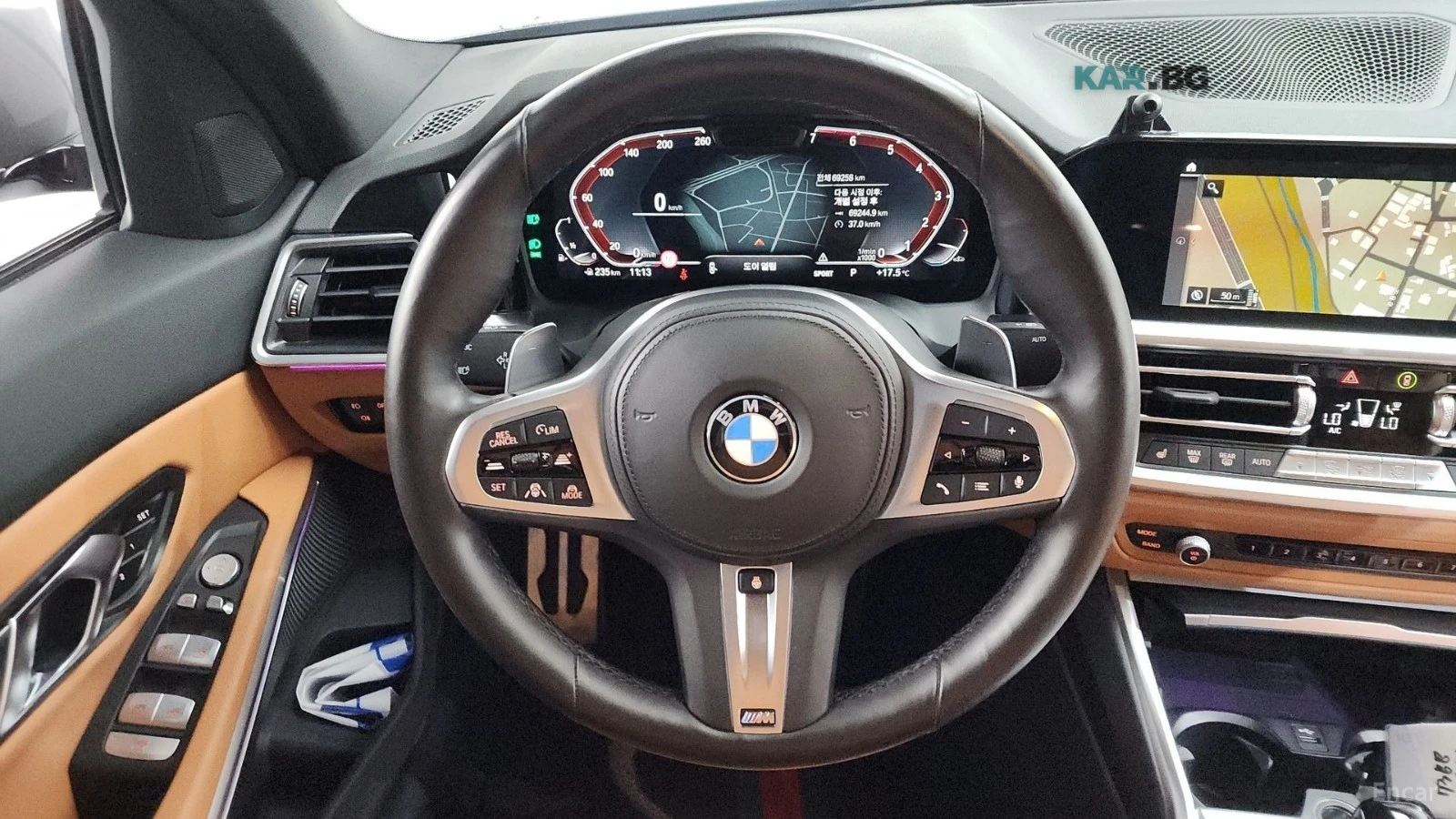 BMW 320 M-SPORT/DISTRONIC/KEYLESS, снимка 9 - Автомобили и джипове - 54814077