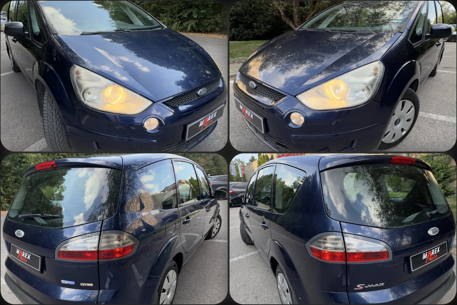 Ford S-Max 2.0Cdti* Климатроник* 6 скорости* Лизинг* Бартер, снимка 7 - Автомобили и джипове - 55839309