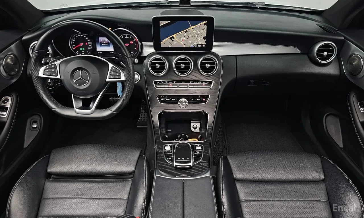 Mercedes-Benz C 200 АМГ ПАКЕТ/Coupe/ХЕДЪП/ПОДГРЕВ/ЛЕНТИ/, снимка 7 - Автомобили и джипове - 56097165