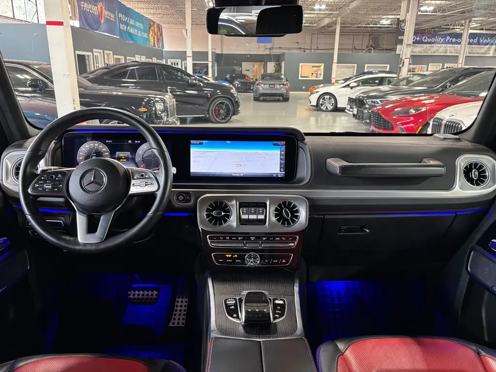 Mercedes-Benz G 500 G550 | PPF | MASSAGE | BURMESTER 3D, снимка 11 - Автомобили и джипове - 55646029