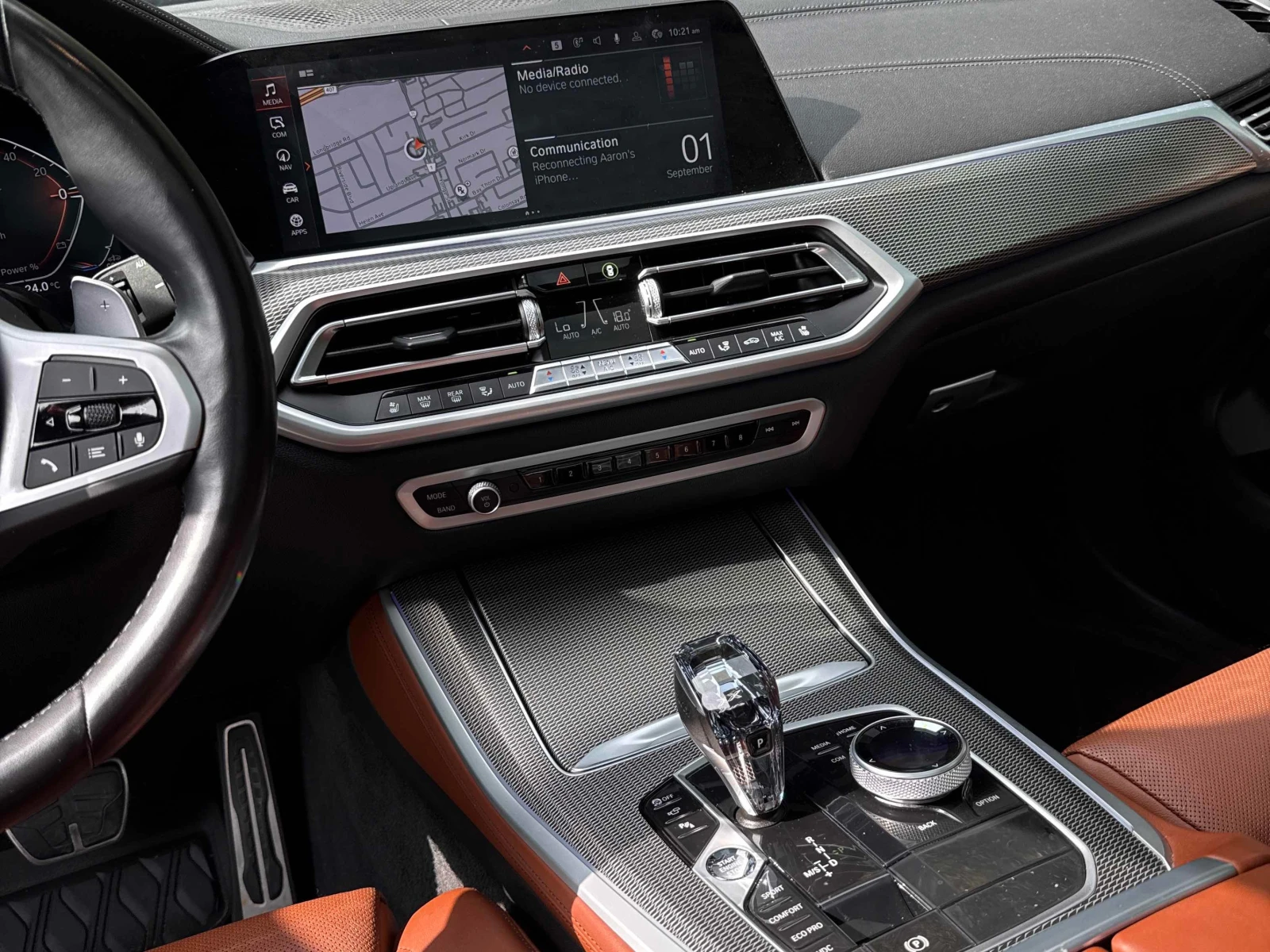 BMW X5 * xDrive40i * CARFAX * БЕЗ ПЪРВОНАЧАЛНА ВНОСКА, снимка 9 - Автомобили и джипове - 56089969